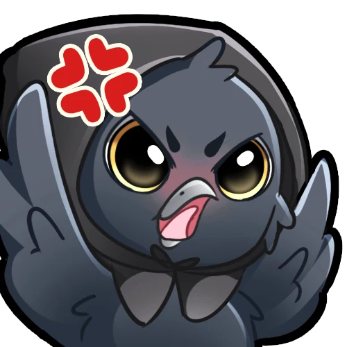 Emote do Puck: raiva